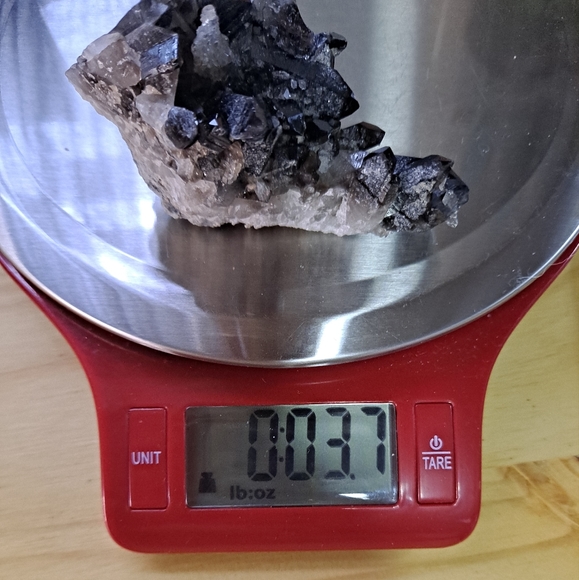 Unique Smoky Quartz Crystal Cluster - Picture 8 of 8